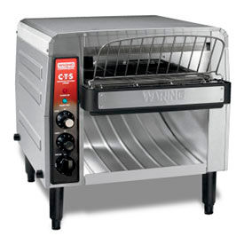 Waring CTS1000B Waring CTS1000B - Commercial Conveyor Toaster, 1,000 Slices Per Hour, 208V image.