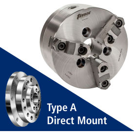 TMX 3-Jaw (2 Piece) Scroll Chuck Taper A Forged Steel 20" Dia. 