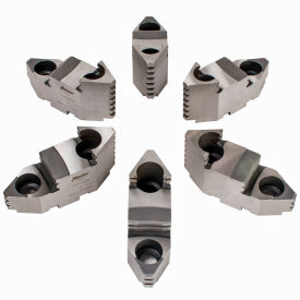TMX Hard Top Jaws For 20" Scroll Chuck 6-Jaw 6 Piece Set 