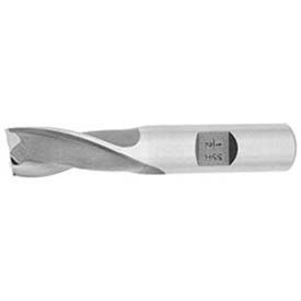 Star Tool Supply 2000241 Import 2 Flute HSS Sq Single End Mill 3/8" Dia 3/8" Shank 9/16" Flute 2-5/16" OAL image.
