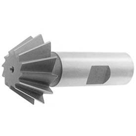 Star Tool Supply 5680003 45 ° HSS Import Single Angle Chamfering Cutter, 1" DIA x 5/16" Cutter Width x 2-1/2" OAL image.