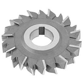 Star Tool Supply 5025242 HSS Import Staggered Tooth Side Milling Cutter, 2-1/2" DIA x 3/8" Face x 7/8" Hole x 16 Teeth image.