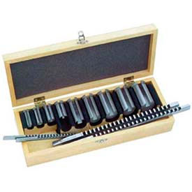 Star Tool Supply 5868500 Keyway Broach Set # 1Collared, 15 Comb image.