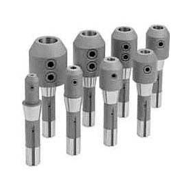 ABS Import Tools Inc 2150500 End Mill Holder Set, R8 Shank, 5 Piece, 3/16 to 3/4" + 1" image.
