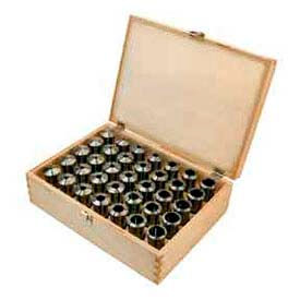 Star Tool Supply 3280024 5C Collet Set, 24 Piece, 3mm to 26mm, by 1mm, Import image.