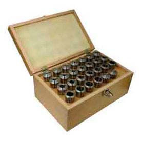 R8 Spring Collet, 27 Piece Set 1/16 to 7/8