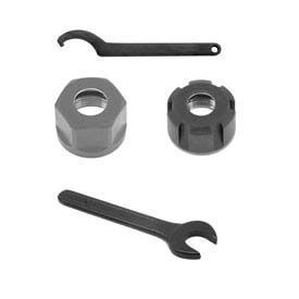 Toolmex Corp. 8-800-P982 Hex Nut Spanner Wrench (30mm) for ER 20 Collet Chucks image.