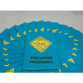The Marcom Group, Ltd B0002400EM Evacuation Procedures Employee Booklet image.