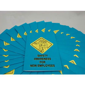 The Marcom Group, Ltd B0002500EM Safety Awareness for New Employees Booklet image.