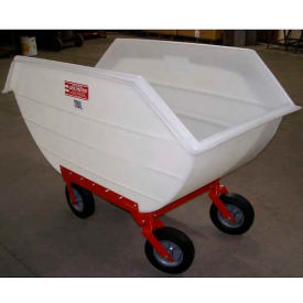 Loyal Roth - T.R. Metal Crafters - Hayri P20-4WI Poly-Tuf® 20 Bushel 4 Wheel Polyethylene Nursery Cart P20-4WI image.