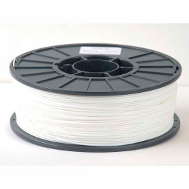Toner Plastics 87374 Toner Plastics Premium 3D Printer Filament, PLA, 1 kg, 1.75 mm, White image.