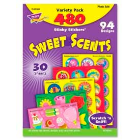 Trend Sweet Scents Stinky Stickers Variety Pack, 480 Stickers/Pack