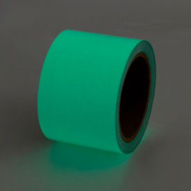 Top Tape And  Label Inc. 523522P Safety Glow Photoluminescent Tape, 2"W x 30L Roll, 523522P image.