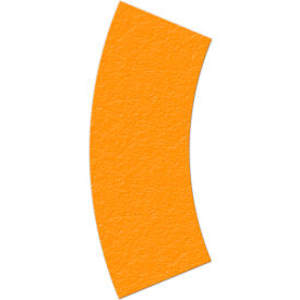Top Tape And  Label Inc. LM140N Floor Marking Tape, Orange, Arc Shape, 25/Pkg., LM140N image.
