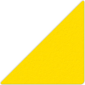 Top Tape And  Label Inc. LM170Y Floor Marking Tape, Yellow, 6" Triangle, 25/Pkg., LM170Y image.