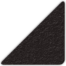Top Tape And  Label Inc. LM180K Floor Marking Tape, Black, 3" Triangle, 25/Pkg., LM180K image.