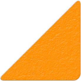 Top Tape And  Label Inc. LM180N Floor Marking Tape, Orange, 3" Triangle, 25/Pkg., LM180N image.
