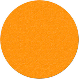 Top Tape And  Label Inc. LM190N Floor Marking Tape, Orange, 6" Circle, 25/Pkg., LM190N image.