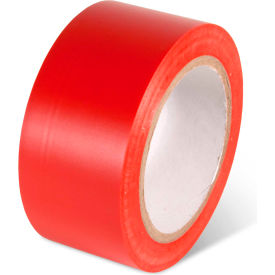 Global Industrial 670651RD Global Industrial™ Safety Tape, 2"W x 108L, 5 Mil, Red, 1 Roll image.