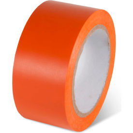 Global Industrial 670651OR Global Industrial™ Safety Tape, 2"W x 108L, 5 Mil, Orange, 1 Roll image.