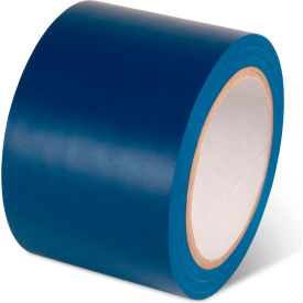 Global Industrial 670652BL Global Industrial™ Safety Tape, 3"W x 108L, 5 Mil, Blue, 1 Roll image.