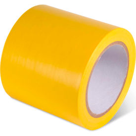 Global Industrial 670653YL Global Industrial™ Safety Tape, 4"W x 108L, 5 Mil, Yellow, 1 Roll image.