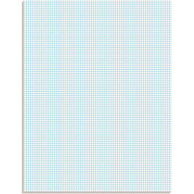 Ampad® 20lb Quad Pad w/8 Squares/inch 22005 8-1/2" x 11" White 50 Sheets/Pack