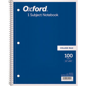 Oxford™ 1 Subject Coil-Lock Wirebound Notebook Randomly Assorted Covers (100) 11 x 8.5 Sheets