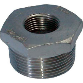 Anvil International 4381031000 Ss304-66002x01 1/4"X1/8" Class 150, Hex Bushing, Stainless Steel 304 image.