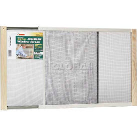 Thermwell Products Co., Inc. AWS1537 Frost King Adjustable Window Screen, 15" High, Extends 21-37" image.