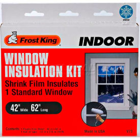 Thermwell Products Co., Inc. V73H Frost King Standard Shrink Window Kit 1 Sheet - 42" X 62" image.