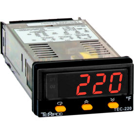 Tempco Electric Heater Corp. TEC03002 Temperature Control - Prog, 90-250V, Relay2A, TEC03002 image.
