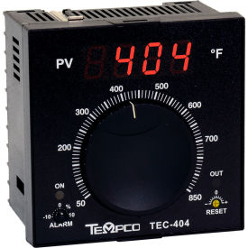 Tempco Electric Heater Corp. TEC57401 Temperature Control - Analog, J, 90-264V, TEC57401 image.