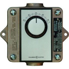 Tpi Industrial EPETD8S TPI Remote Mounted Thermostat EPETD8S Single Pole Double Throw Bi-Metal 120-277V 50-90°F image.