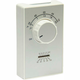 Tpi Industrial ET9D4TS TPI Line Voltage Thermostat Double Pole Heat Only ET9D4TS image.