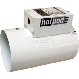 Tpi Industrial HP610001202T TPI Hotpod 6" Diameter Inlet Duct Mounted Heater Hardwired HP6-1000120-2T 1000/500W 120V image.