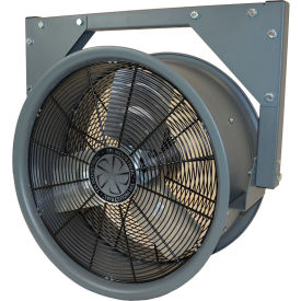 Tpi Industrial HV24120V TPI 24" High Velocity Air Circulator Blower Fan w/ Yoke Mount, 5,290 CFM, 1/2 HP, 120V, 1 Phase image.