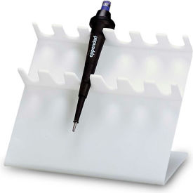 TrippNT 6-Slot Slanted Acrylic Auto Pipettor Holder, 11
