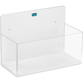 TrippNT White PVC/Acrylic Extra Large Lab Box with Double Sided Tape, 13