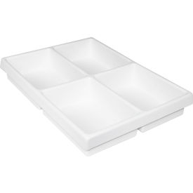 TrippNT 50917 TrippNT 4 Compartment Drawer Organizer For Core Carts, 11-1/2"L x 15-1/4"W x 2-3/8"H image.