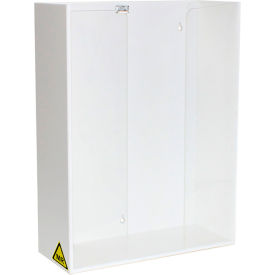 MRI Triple Glove Box Holder, 11-5/8"W x 4-5/8"D x 15-1/4"H, White view 2