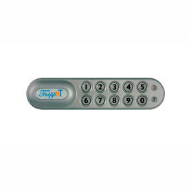 TrippNT 52967 TrippNT Electronic Keyless Lock For Drawer Cart, Gray image.