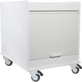 Equipment Cart White Adjustable Shelf, 26-1/8"L x 19-5/8"W x 24"H view 2