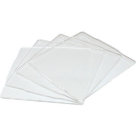 Suture Wall Cubby with 4 Clear Horizontal Dividers, 5"W x 1/2"D x 2"H view 2