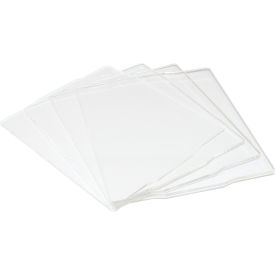 Suture Wall Cubby with 4 Tall Clear Vertical Dividers, 6"W x 5"D x 1/2"H view 2
