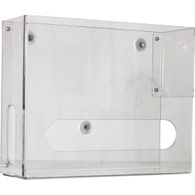 Kimwipe Dispenser with Magnet Mount, Large, Clear view 2