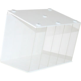 Pipette Bin 5 Compartment with Magnet Undermount, 12-1/4"W x 9-7/8"D x 12-1/8"H view 2