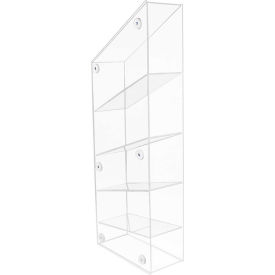 TrippNT 50913 TrippNT™ Clear Hood or Wall Mount Pipette Storage Bin with Mounting Magnet, 5"W x 10"D x 27"H image.