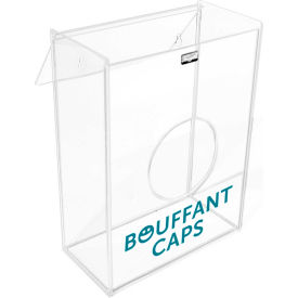 TrippNT 51312 TrippNT™ Acrylic Small Apparel Dispenser for Bouffant Caps, 8-1/2"W x 11-5/8"H x 4-1/4"D image.
