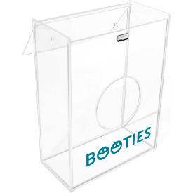 TrippNT 51318 TrippNT™ Acrylic Small Apparel Dispenser for Booties, 8-1/2"W x 11-5/8"H x 4-1/4"D image.